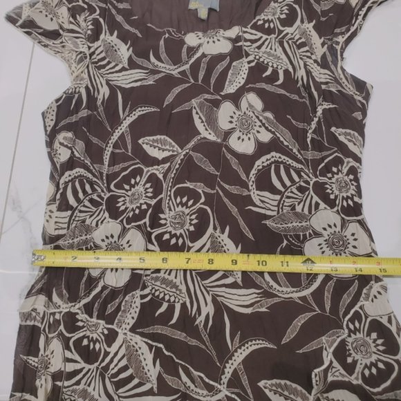 Linea Domani Creped Maxi Dress- Size 10 - Picture 8 of 15